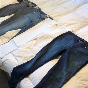 4 pair of stretchy leggings Guess Jeans